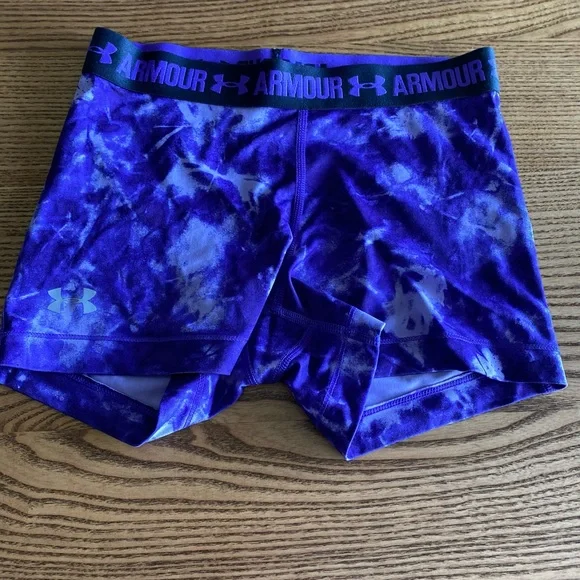 3/$25 ♻️ Under Armour Shorts Purple Xsmall/small - Picture 1 of 4